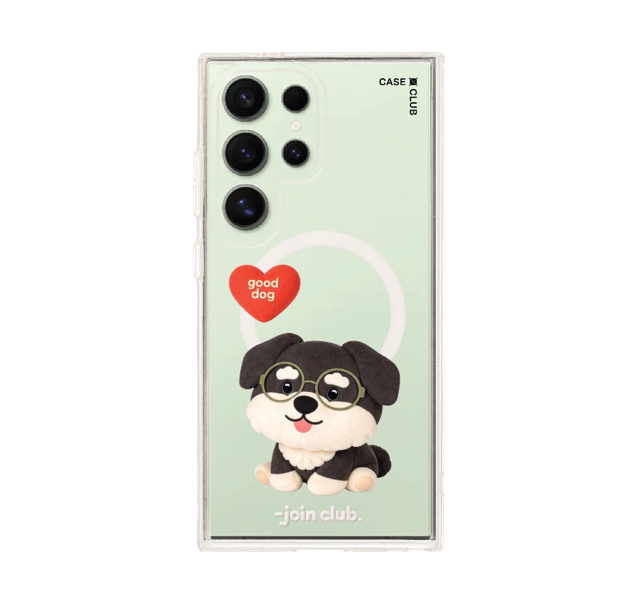 join the club heartful schnauzer