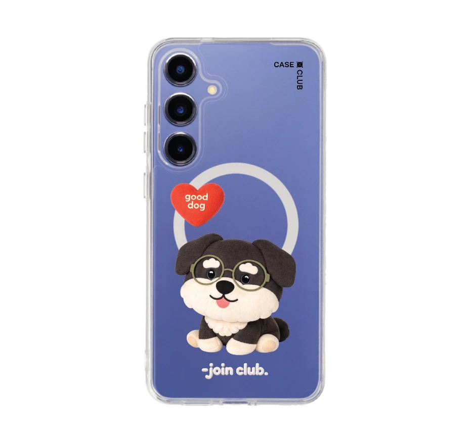 join the club heartful schnauzer