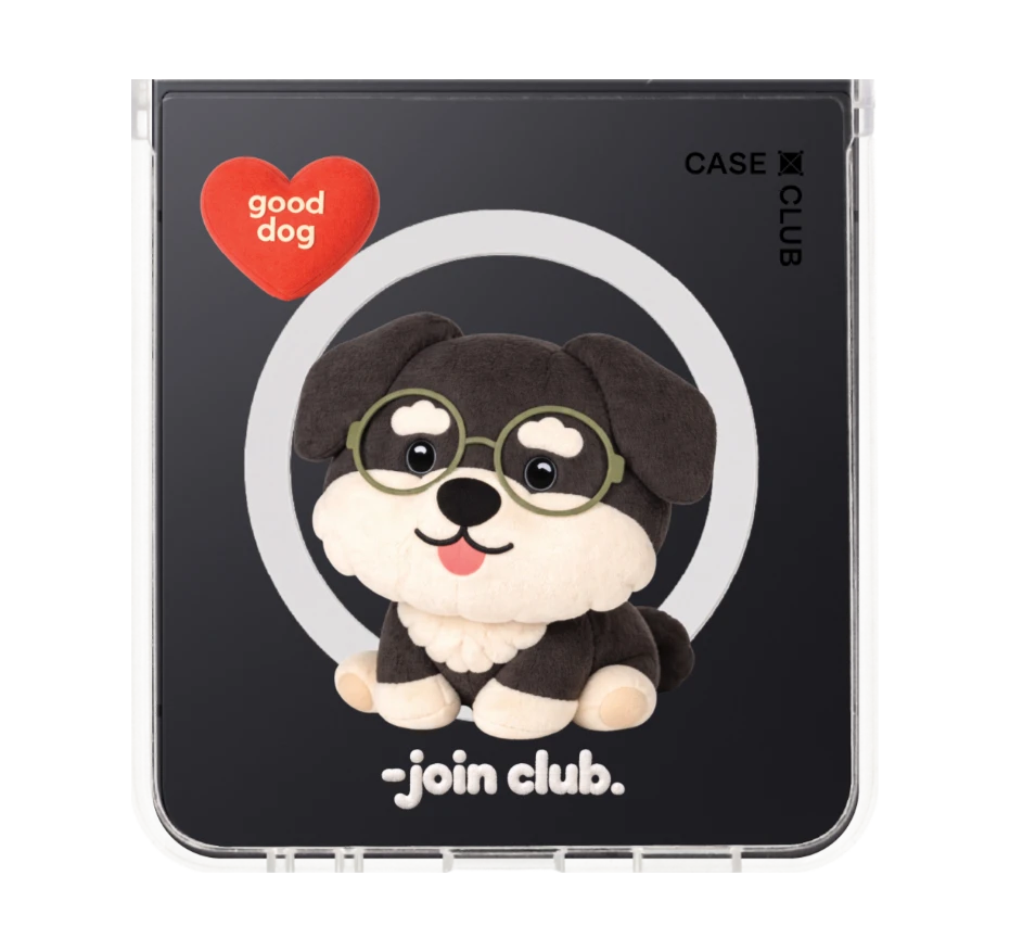 join the club heartful schnauzer
