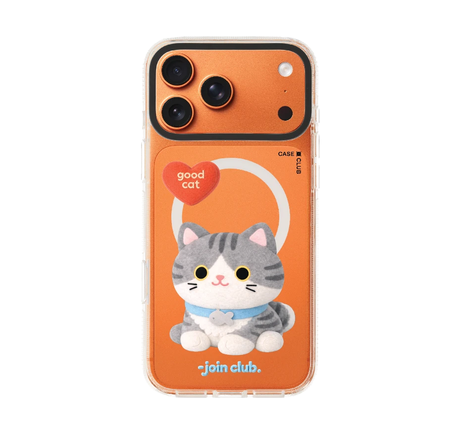 join the club heartful แมวลายสลิด