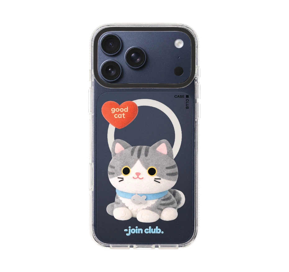 join the club heartful แมวลายสลิด