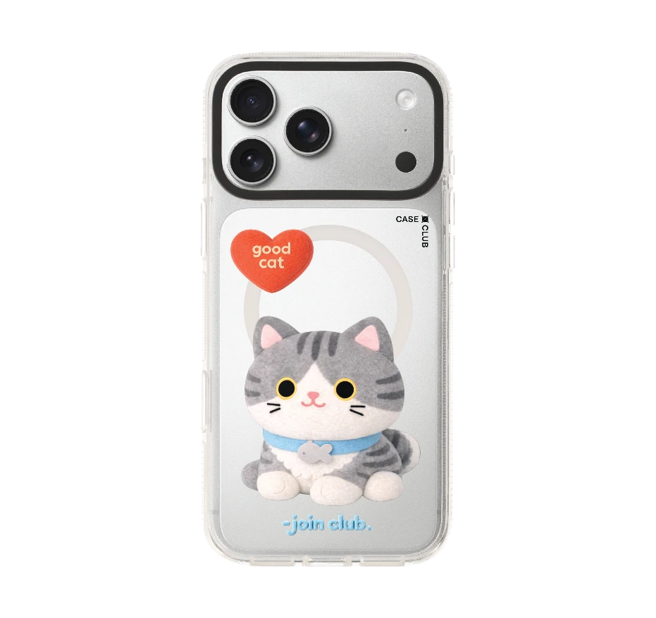 join the club heartful แมวลายสลิด
