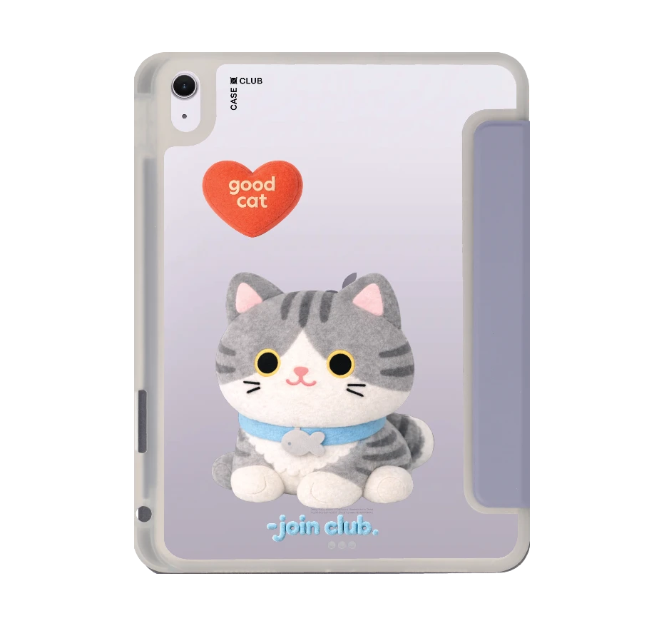 join the club heartful tabby cat