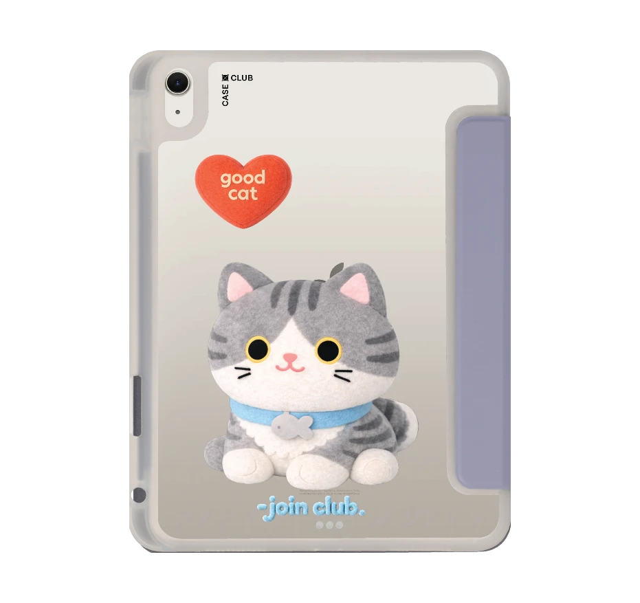 join the club heartful tabby cat