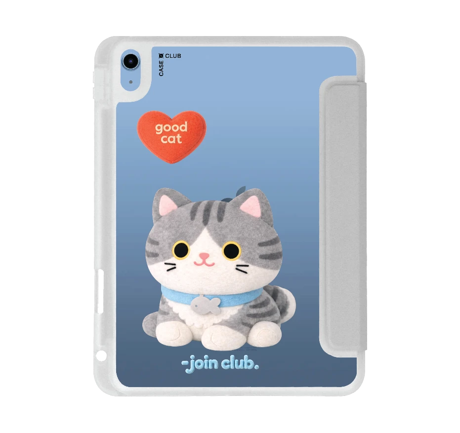 join the club heartful tabby cat