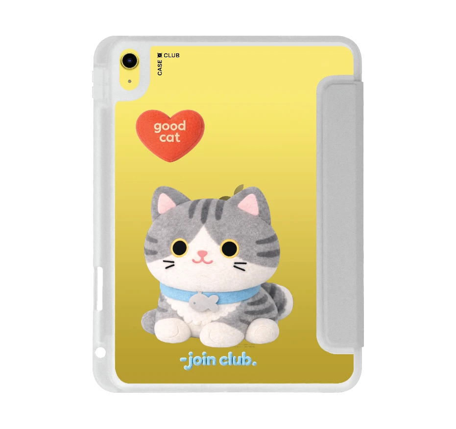 join the club heartful tabby cat