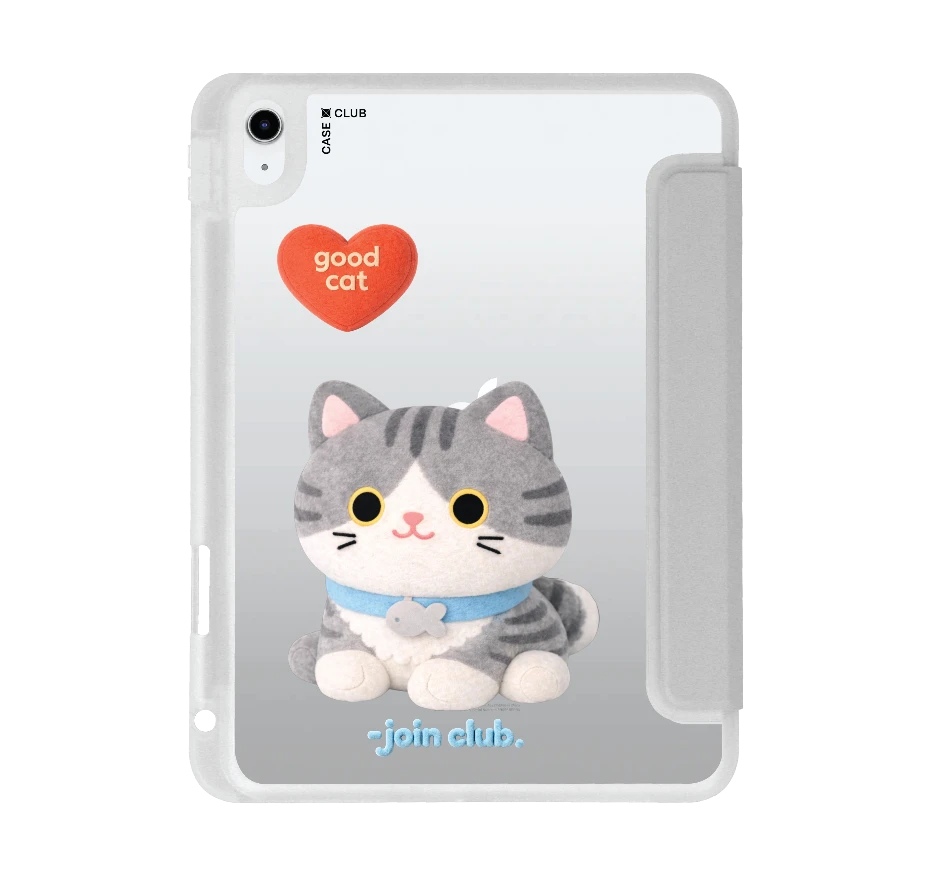 join the club heartful tabby cat