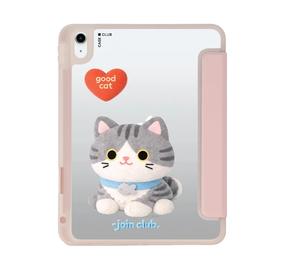 join the club heartful tabby cat
