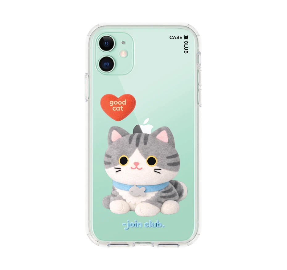 join the club heartful แมวลายสลิด