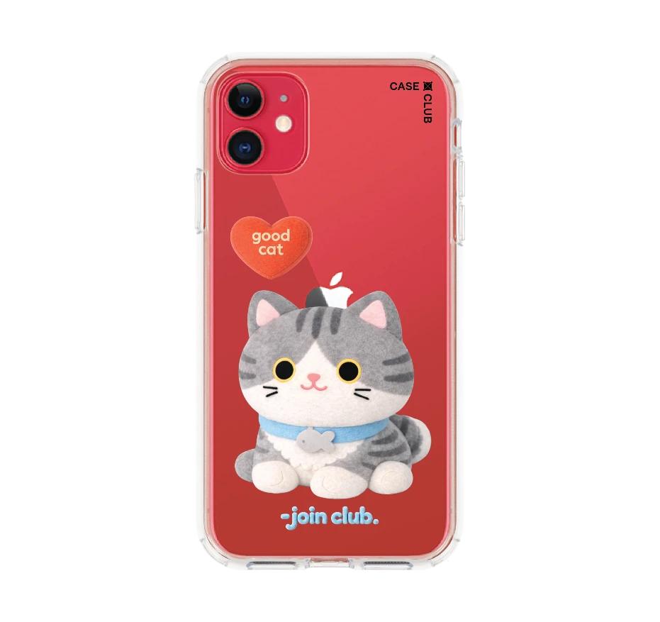 join the club heartful แมวลายสลิด