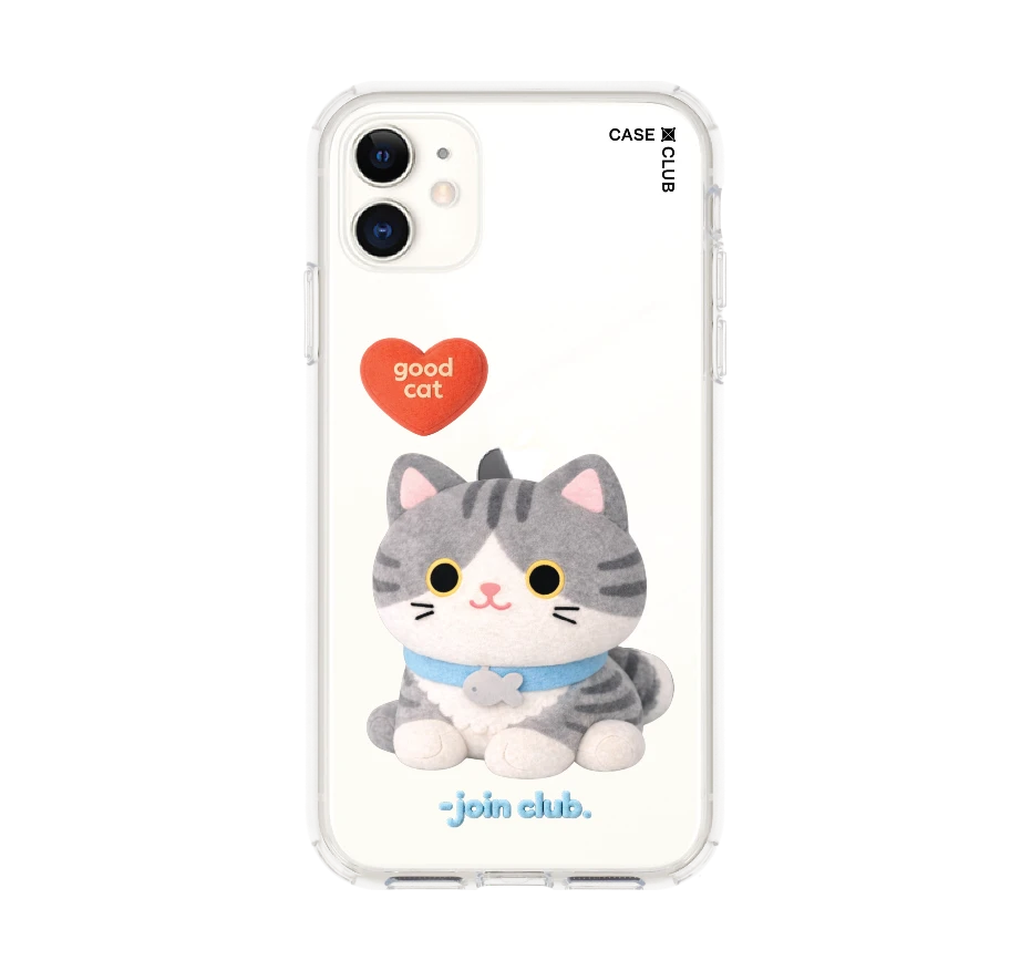 join the club heartful แมวลายสลิด