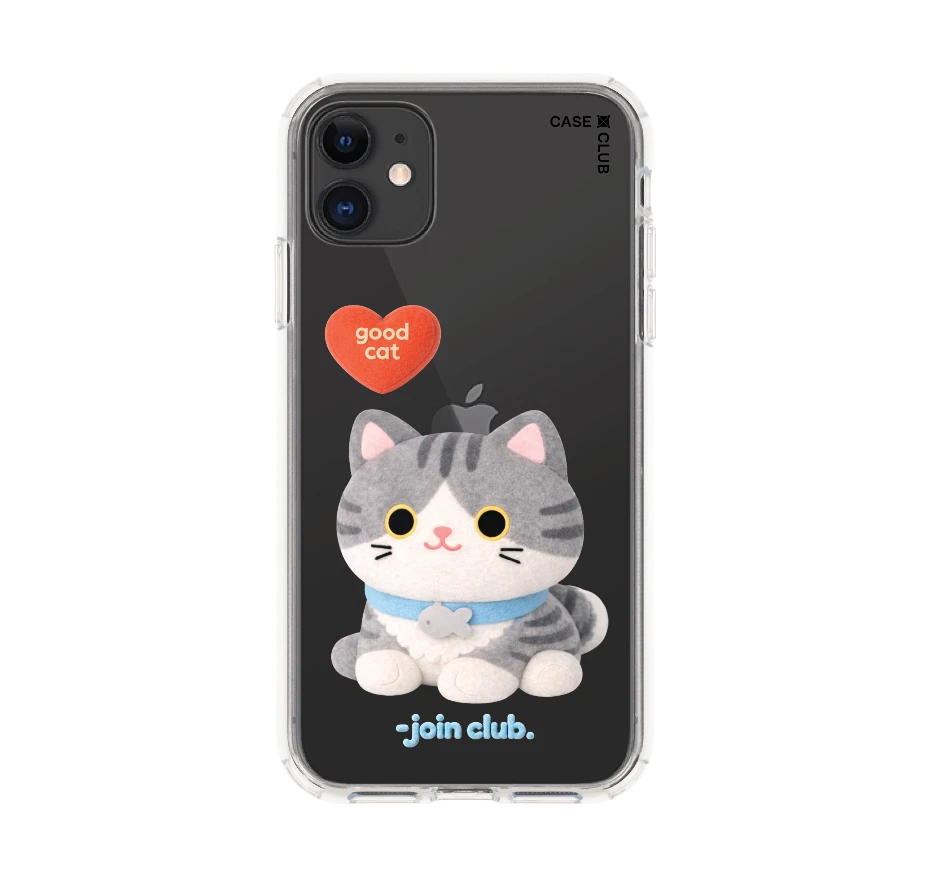 join the club heartful แมวลายสลิด