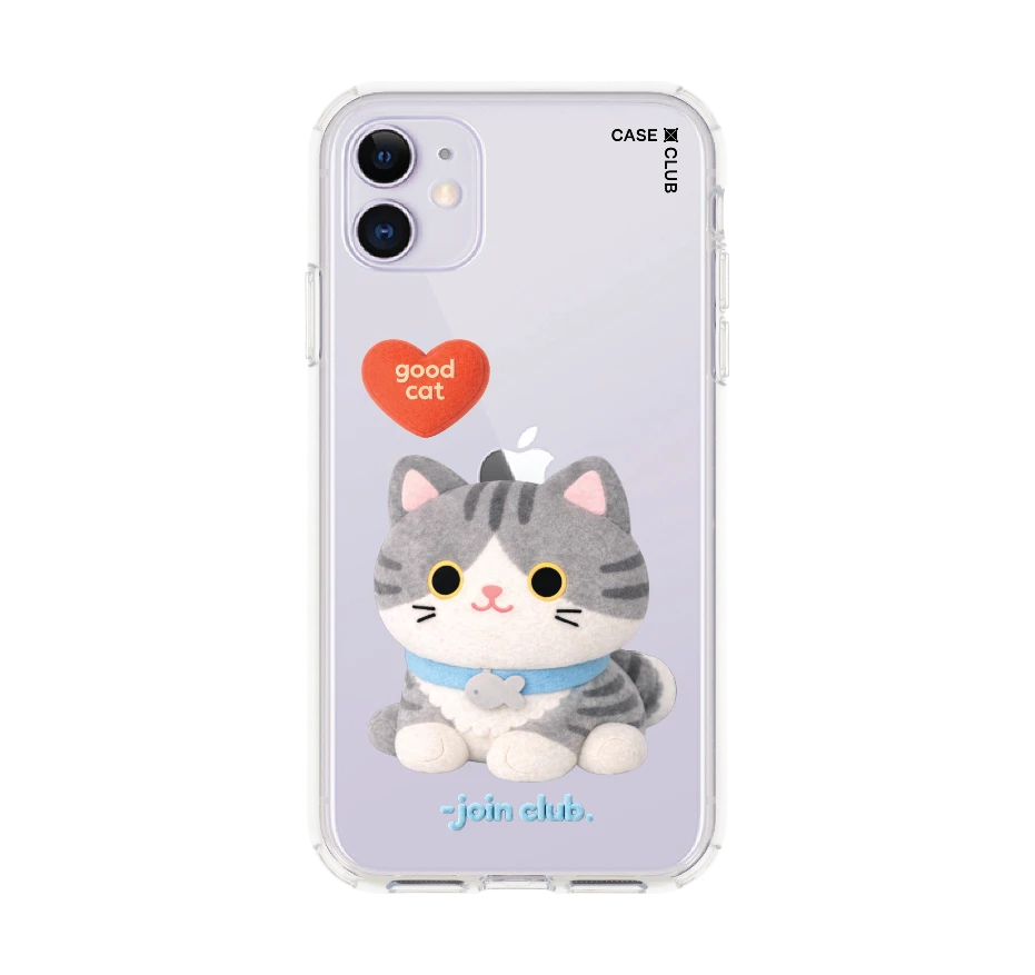 join the club heartful แมวลายสลิด