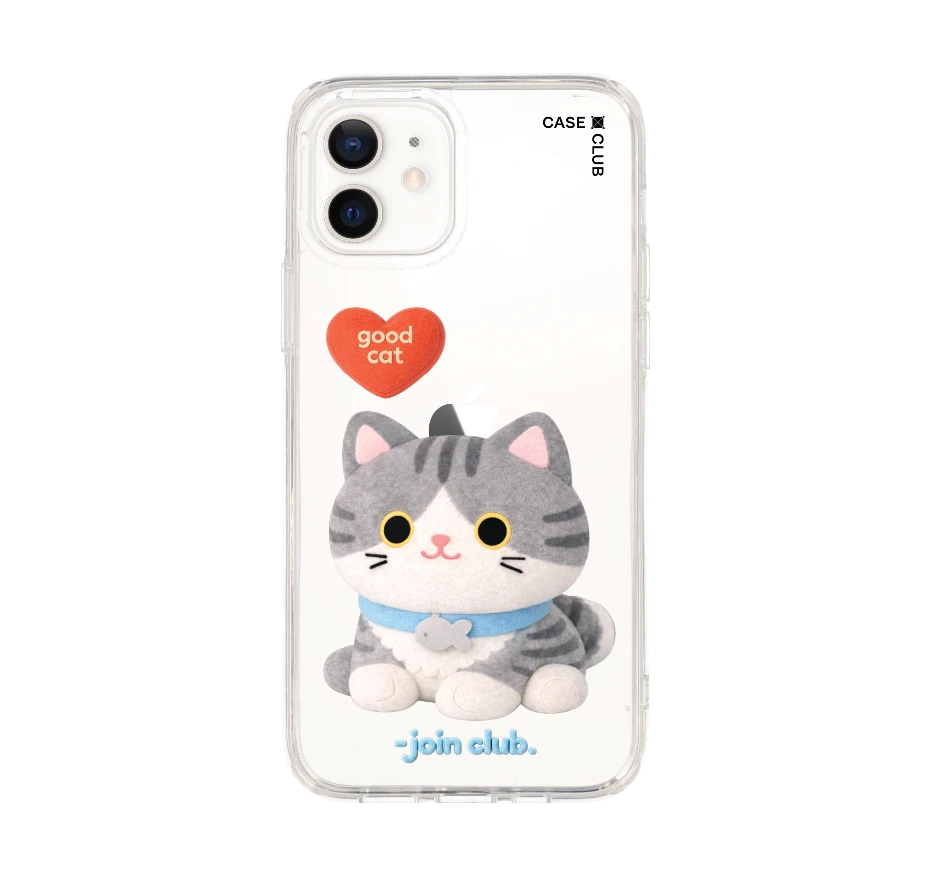 join the club heartful tabby cat
