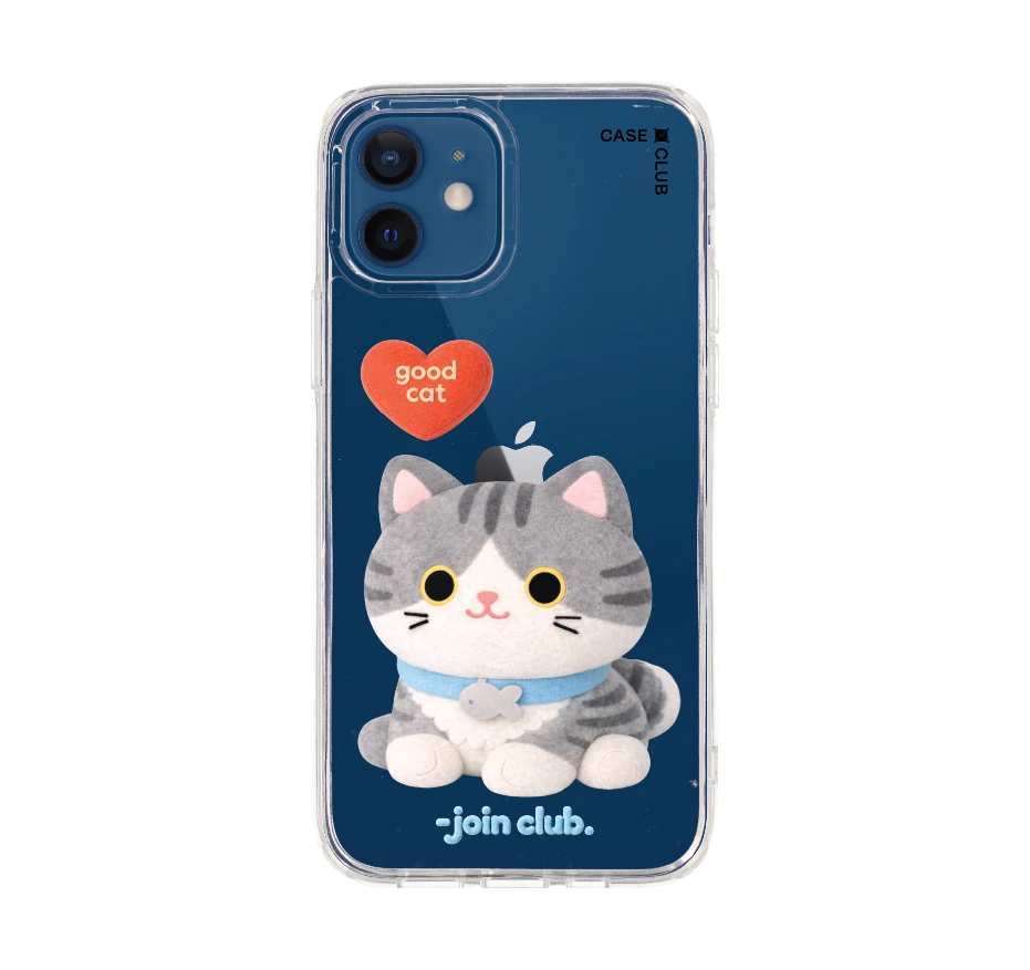 join the club heartful tabby cat