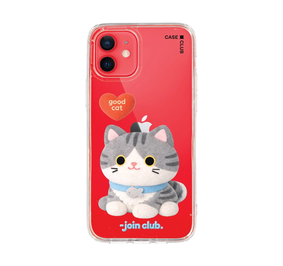 join the club heartful tabby cat