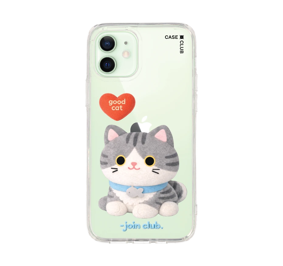 join the club heartful tabby cat