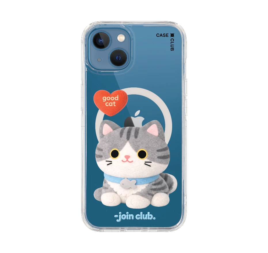 join the club heartful แมวลายสลิด