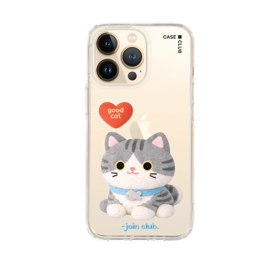 join the club heartful tabby cat