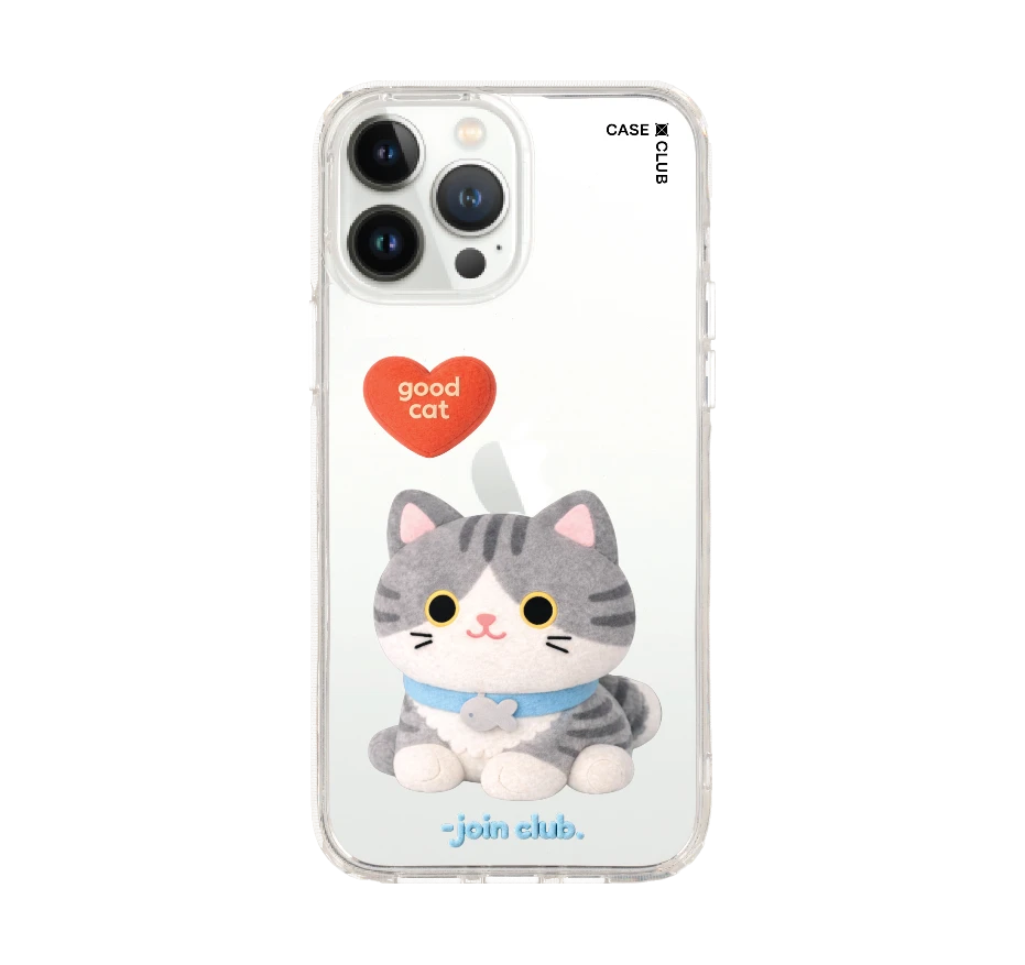 join the club heartful แมวลายสลิด