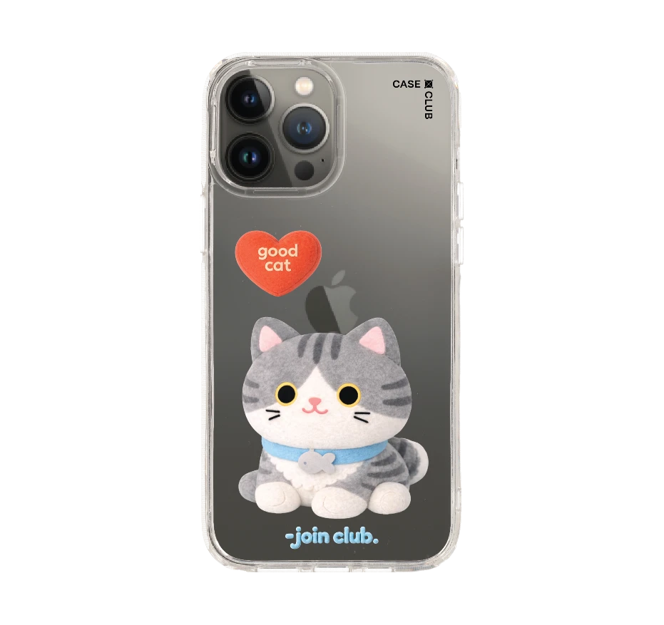 join the club heartful แมวลายสลิด