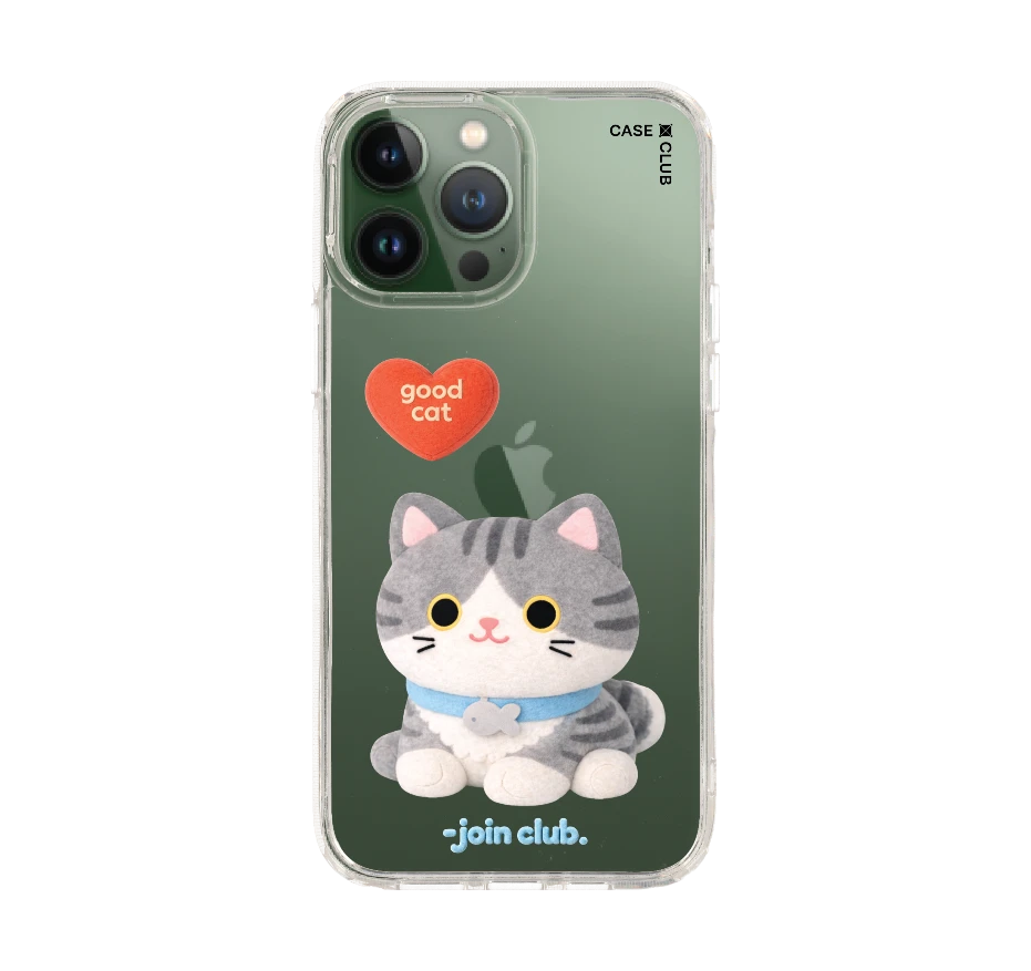 join the club heartful แมวลายสลิด