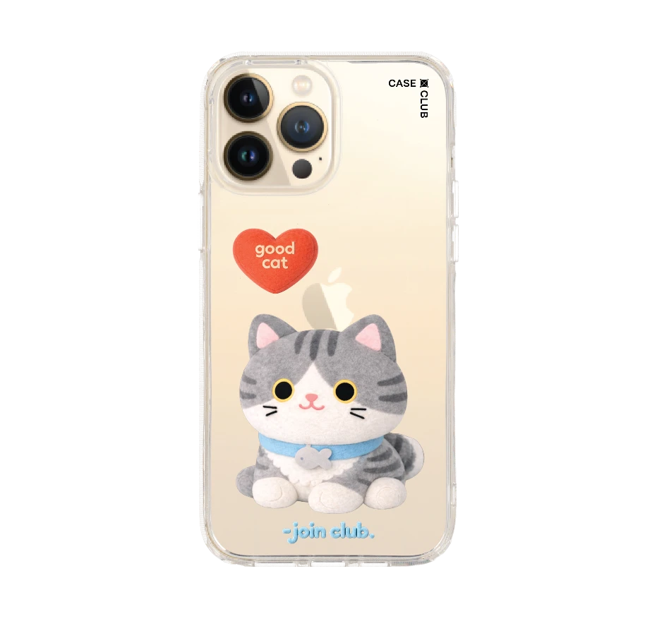 join the club heartful แมวลายสลิด