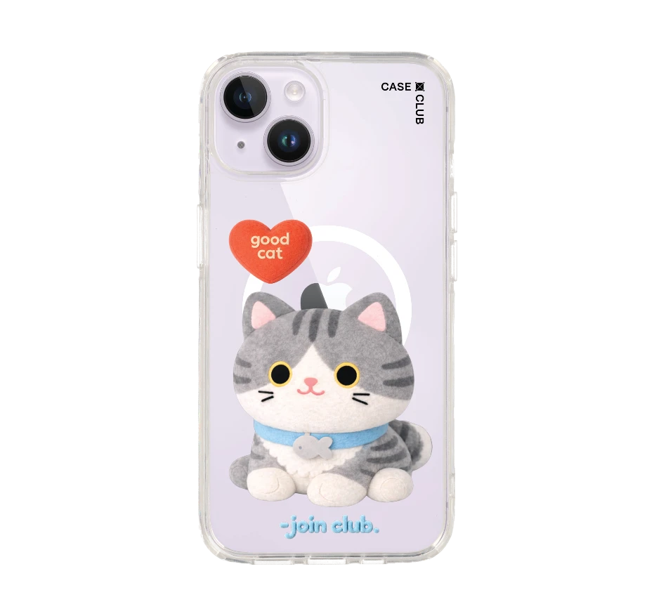join the club heartful แมวลายสลิด