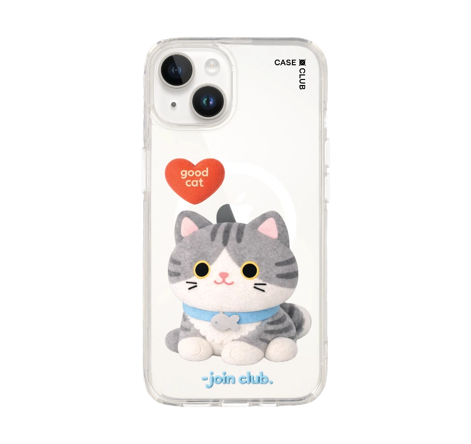 join the club heartful แมวลายสลิด