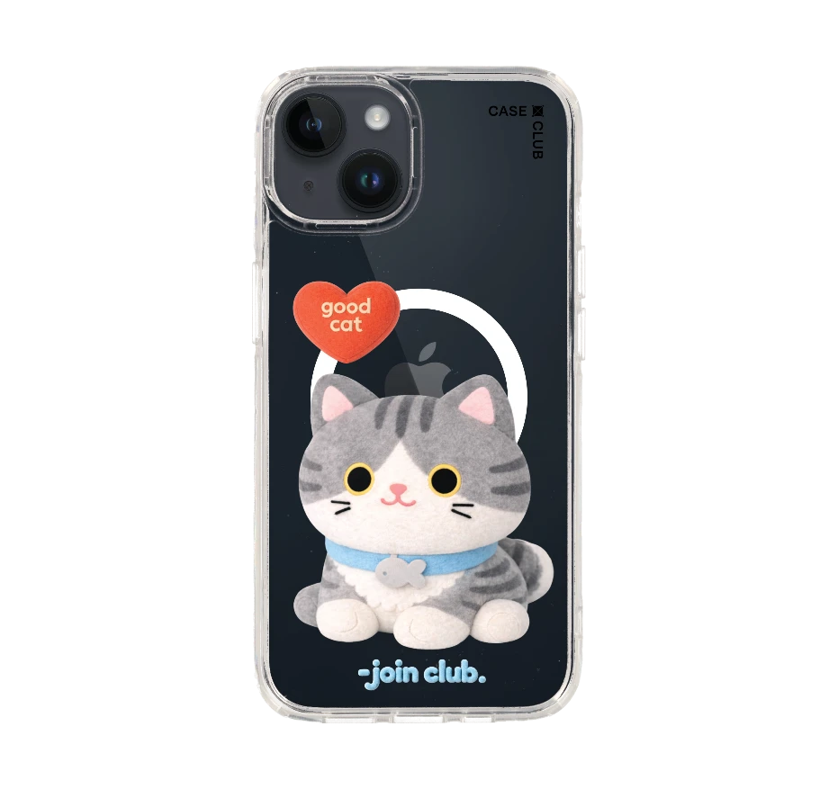 join the club heartful แมวลายสลิด