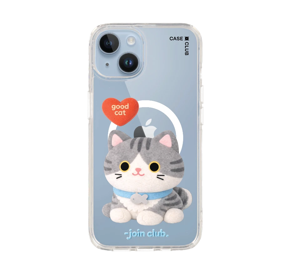 join the club heartful แมวลายสลิด