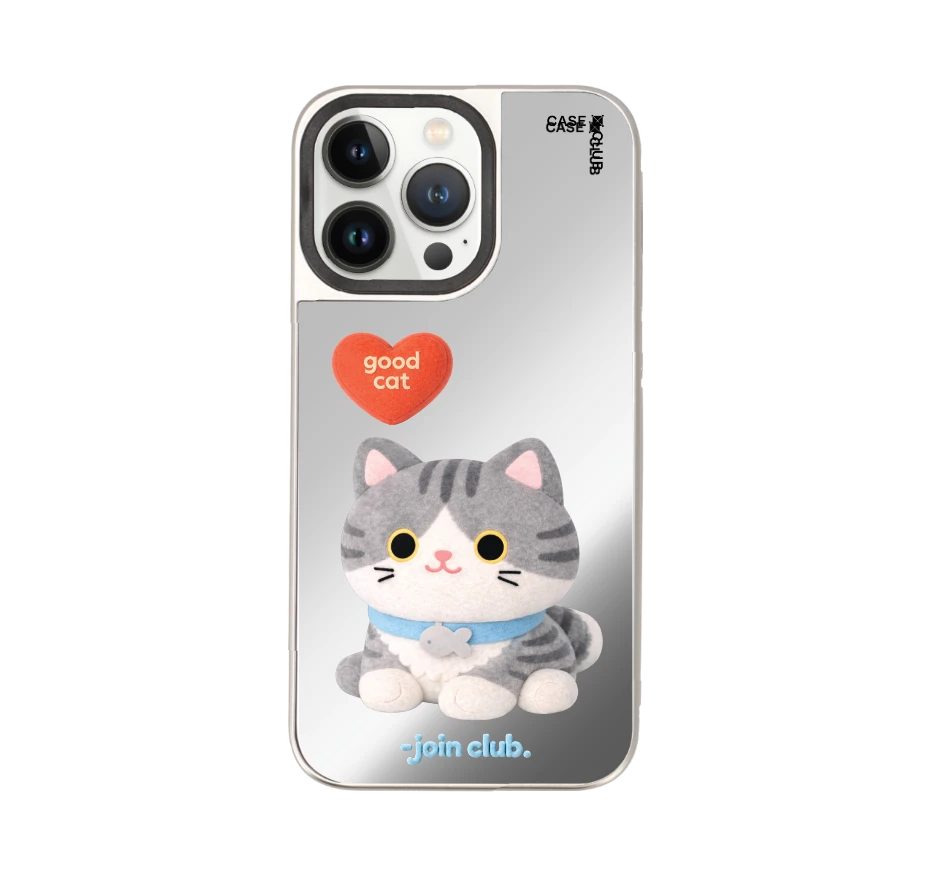 join the club heartful tabby cat