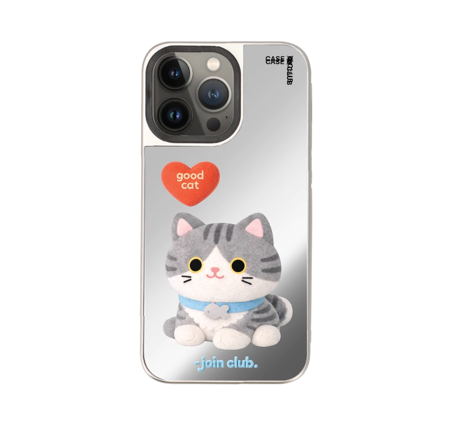 join the club heartful tabby cat
