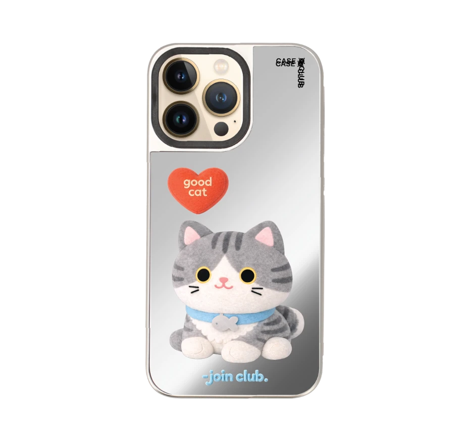 join the club heartful tabby cat