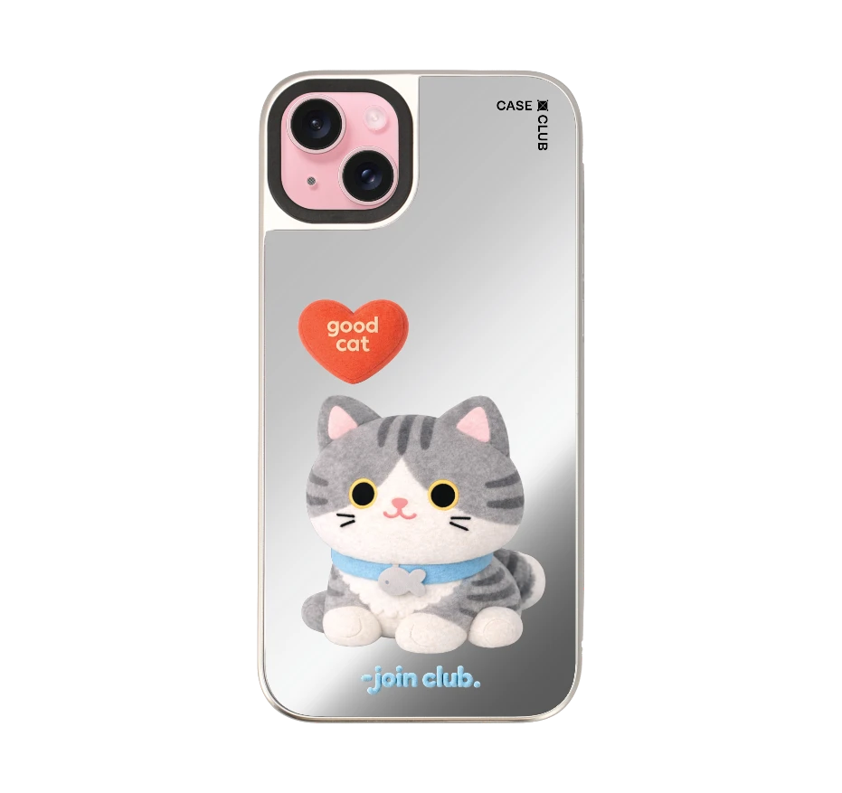 join the club heartful tabby cat