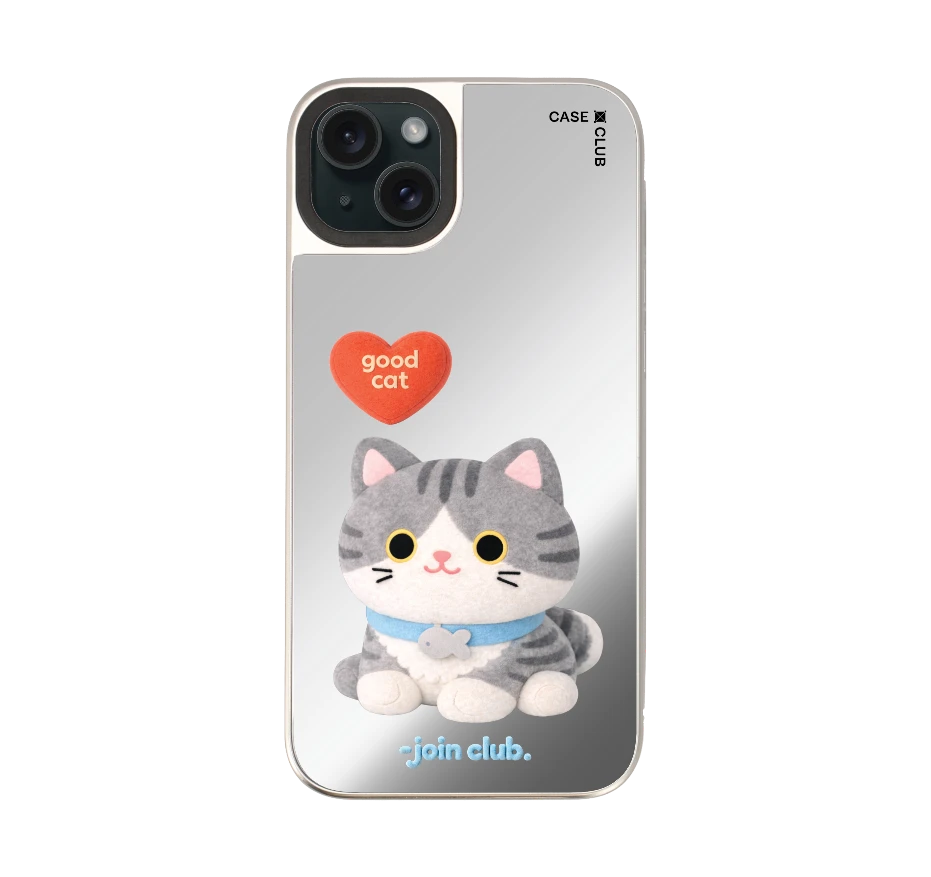 join the club heartful tabby cat