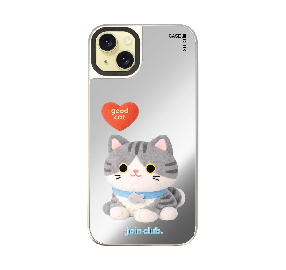 join the club heartful tabby cat