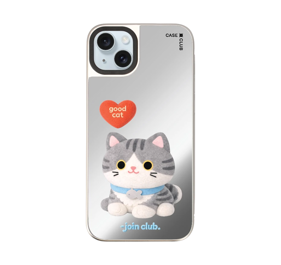 join the club heartful tabby cat