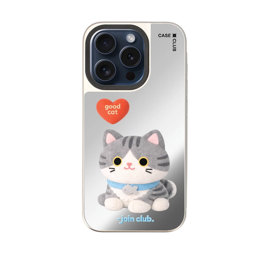 join the club heartful tabby cat