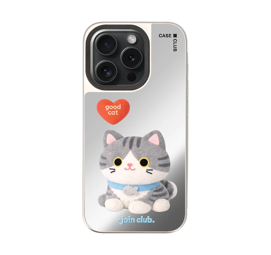 join the club heartful tabby cat
