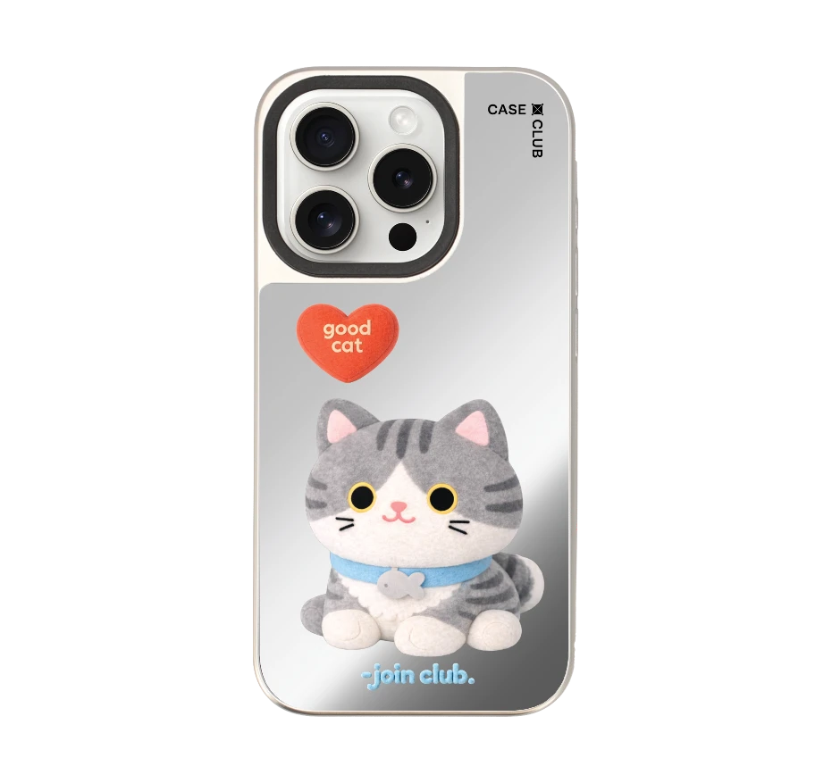 join the club heartful tabby cat
