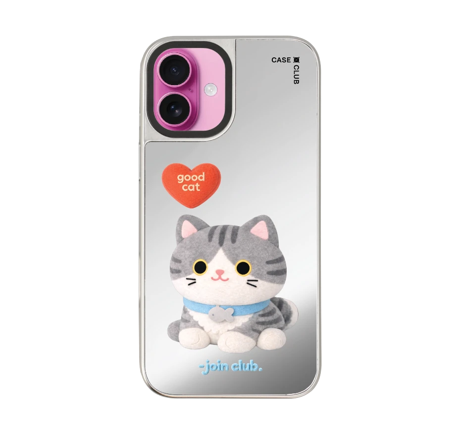 join the club heartful tabby cat