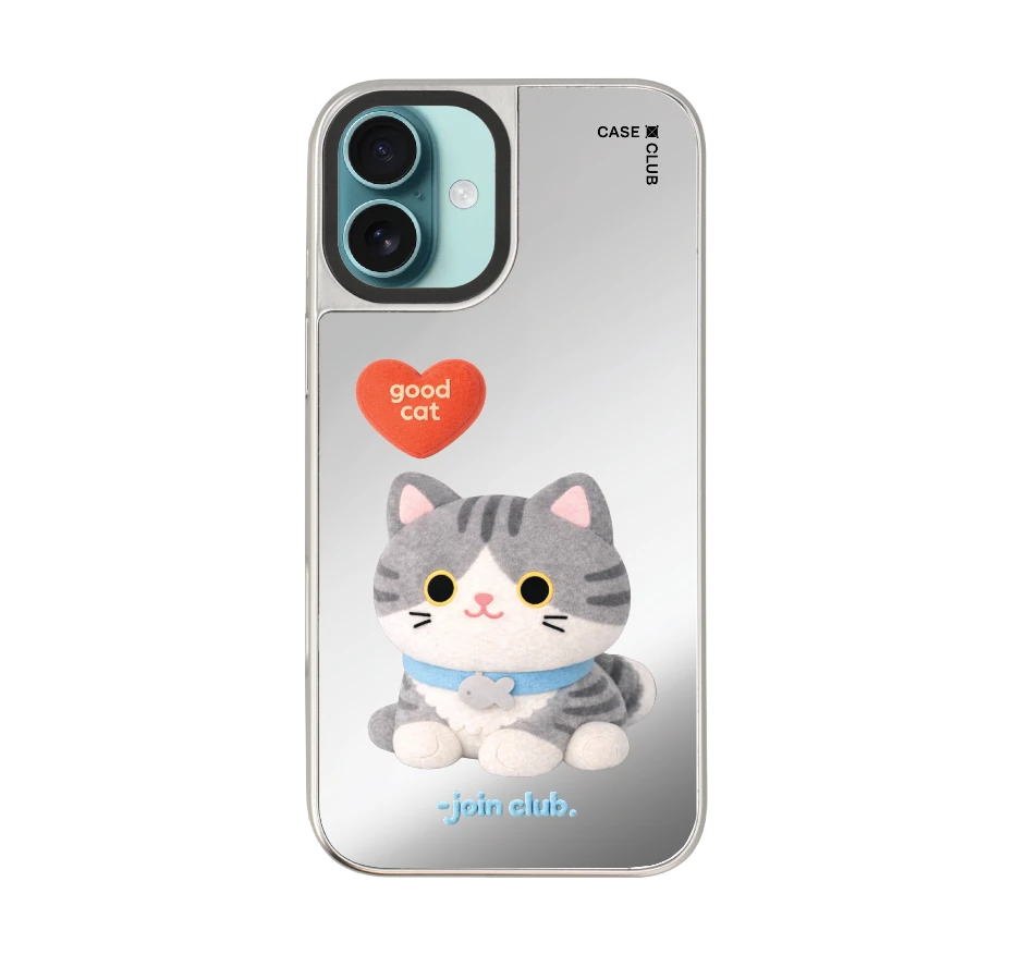 join the club heartful tabby cat