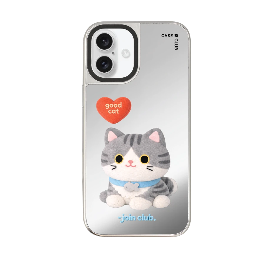 join the club heartful tabby cat