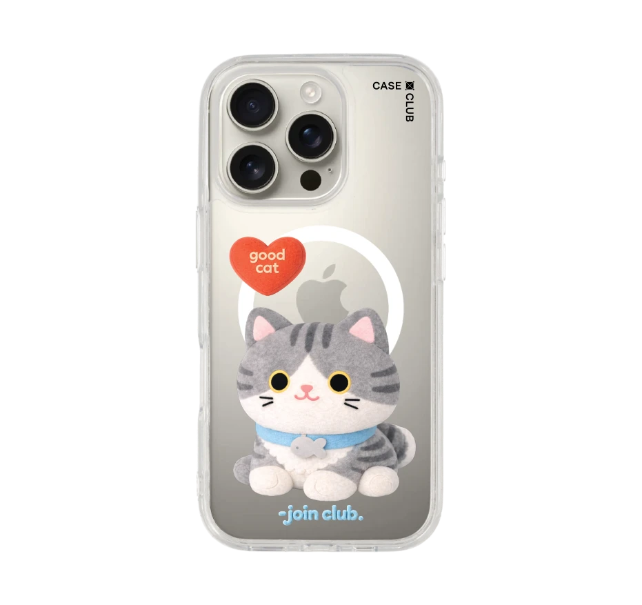 join the club heartful แมวลายสลิด