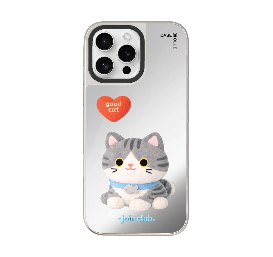 join the club heartful tabby cat