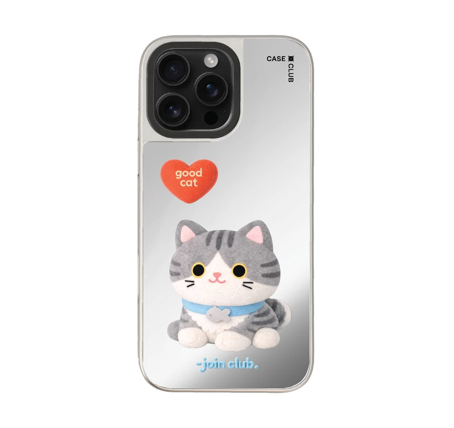 join the club heartful tabby cat