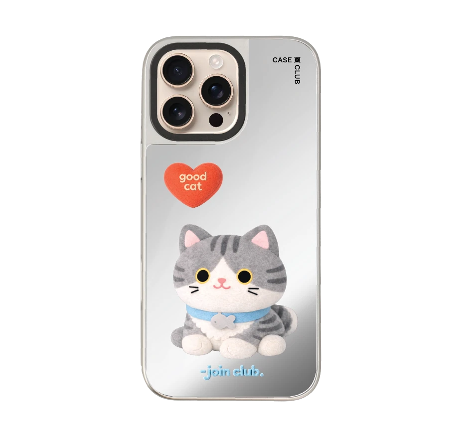 join the club heartful tabby cat