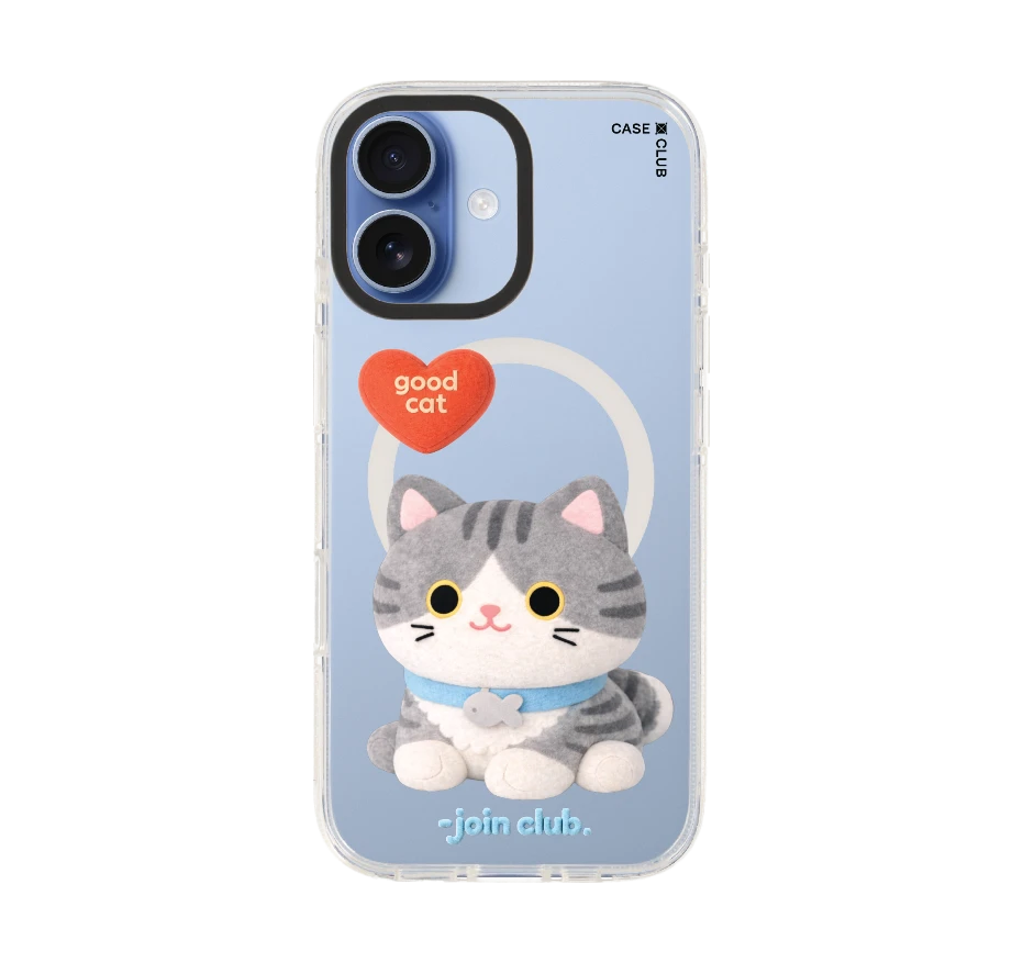 join the club heartful tabby cat
