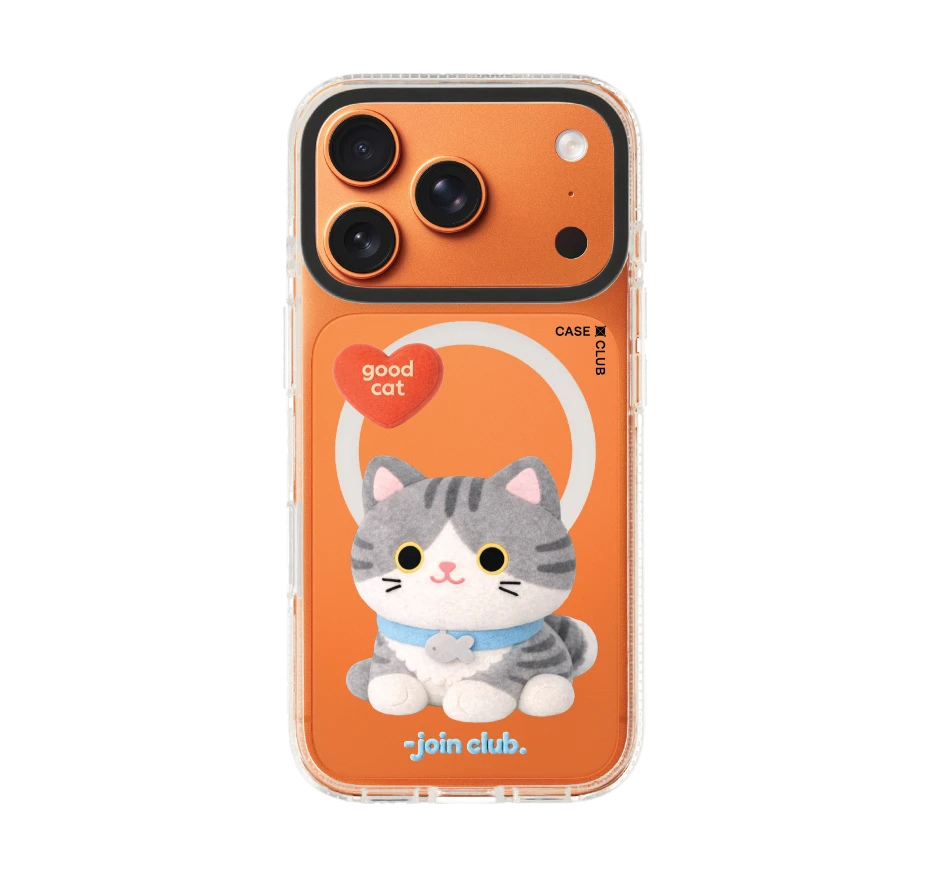 join the club heartful tabby cat